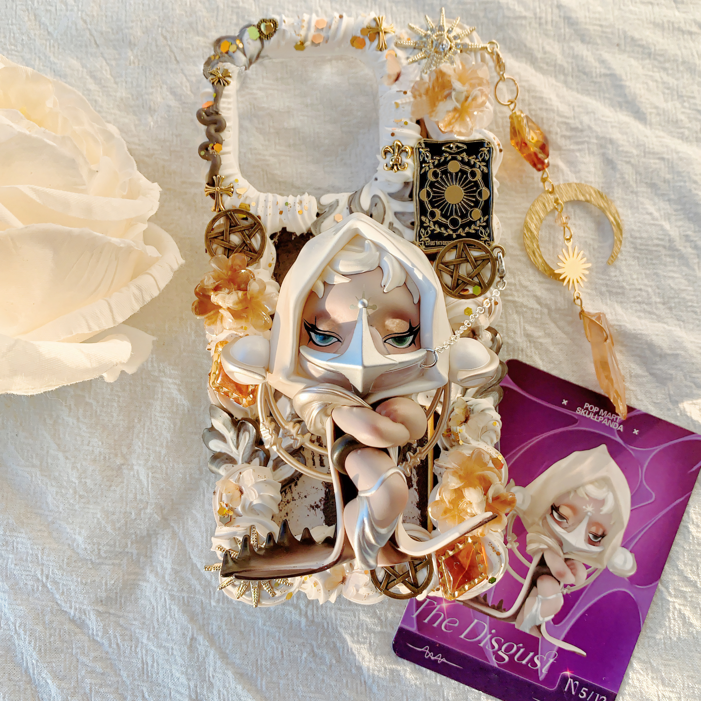 MPLANET Voice Series Decoden Phone Case, Made-to-order Protective Cover, Handmade Cream Gel Project