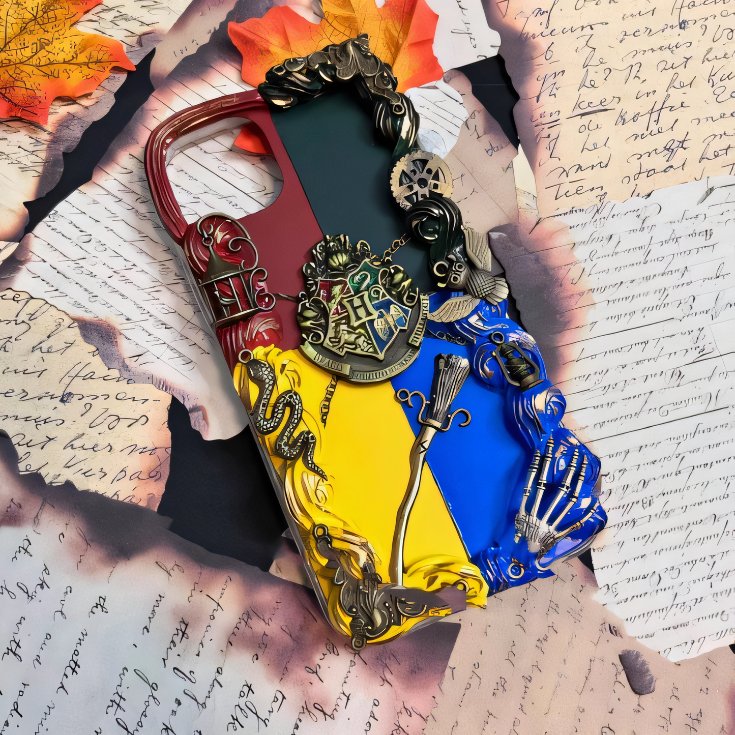 MPLANET Decoden Harry Potter Phone Case, Made-to-order Cream Gel Original Protective Cover, Handmade DIY