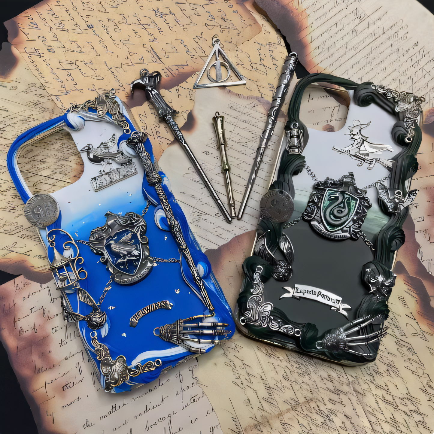 MPLANET Decoden Harry Potter Phone Case, Made-to-order Cream Gel Original Protective Cover, Handmade DIY