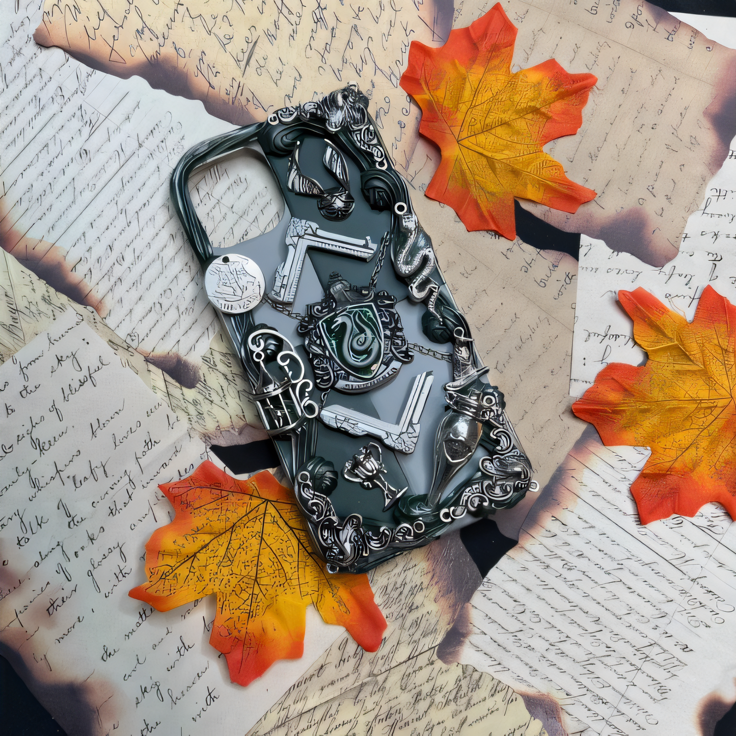 MPLANET Decoden Harry Potter Phone Case, Made-to-order Cream Gel Original Protective Cover, Handmade DIY