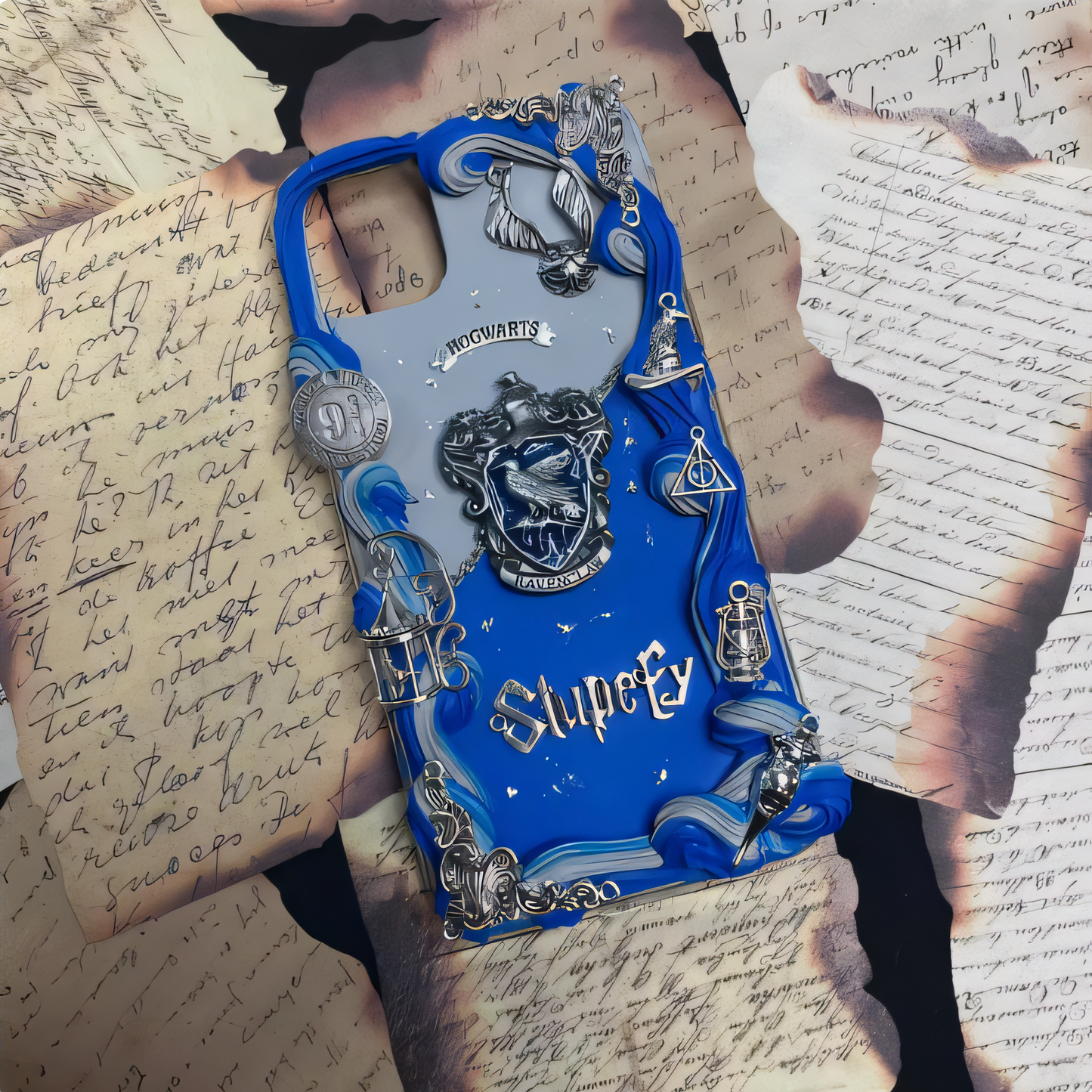 MPLANET Decoden Harry Potter Phone Case, Made-to-order Cream Gel Original Protective Cover, Handmade DIY