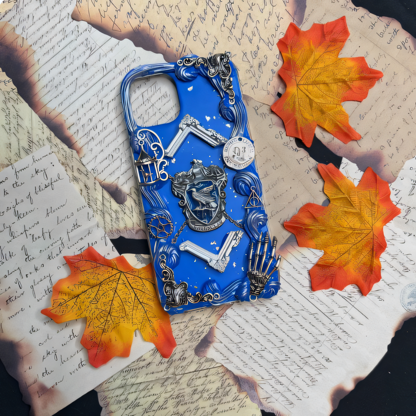 MPLANET Decoden Harry Potter Phone Case, Made-to-order Cream Gel Original Protective Cover, Handmade DIY