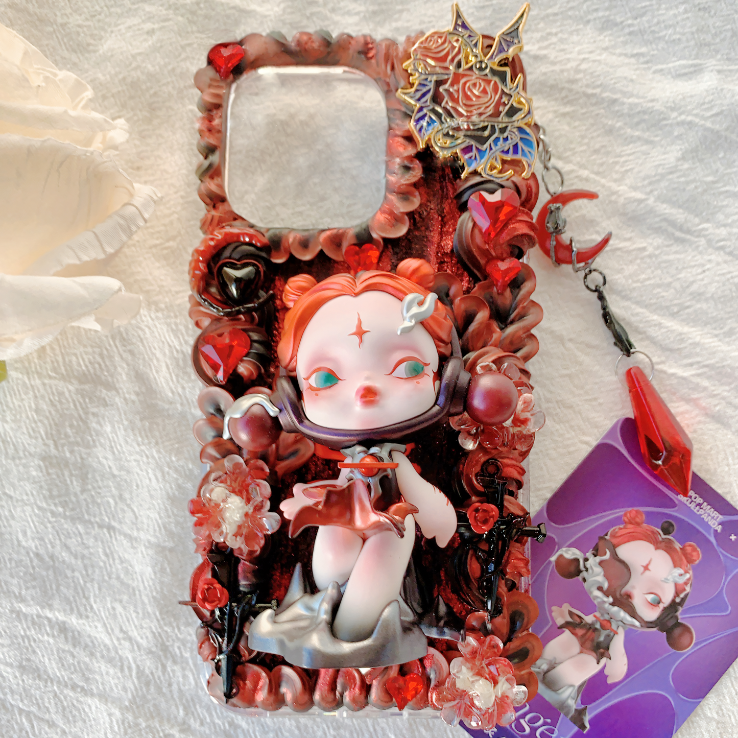 MPLANET Voice Series Decoden Phone Case, Made-to-order Protective Cover, Handmade Cream Gel Project