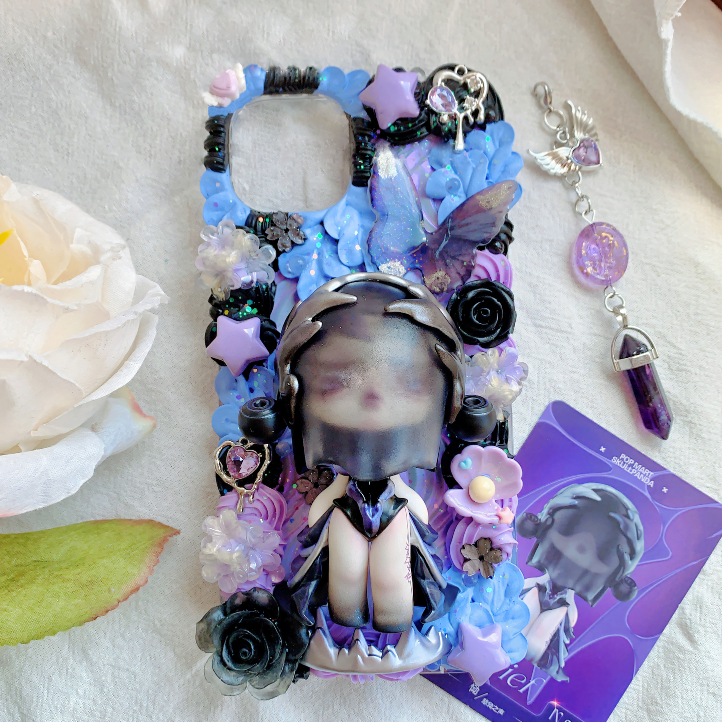 MPLANET Voice Series Decoden Phone Case, Made-to-order Protective Cover, Handmade Cream Gel Project