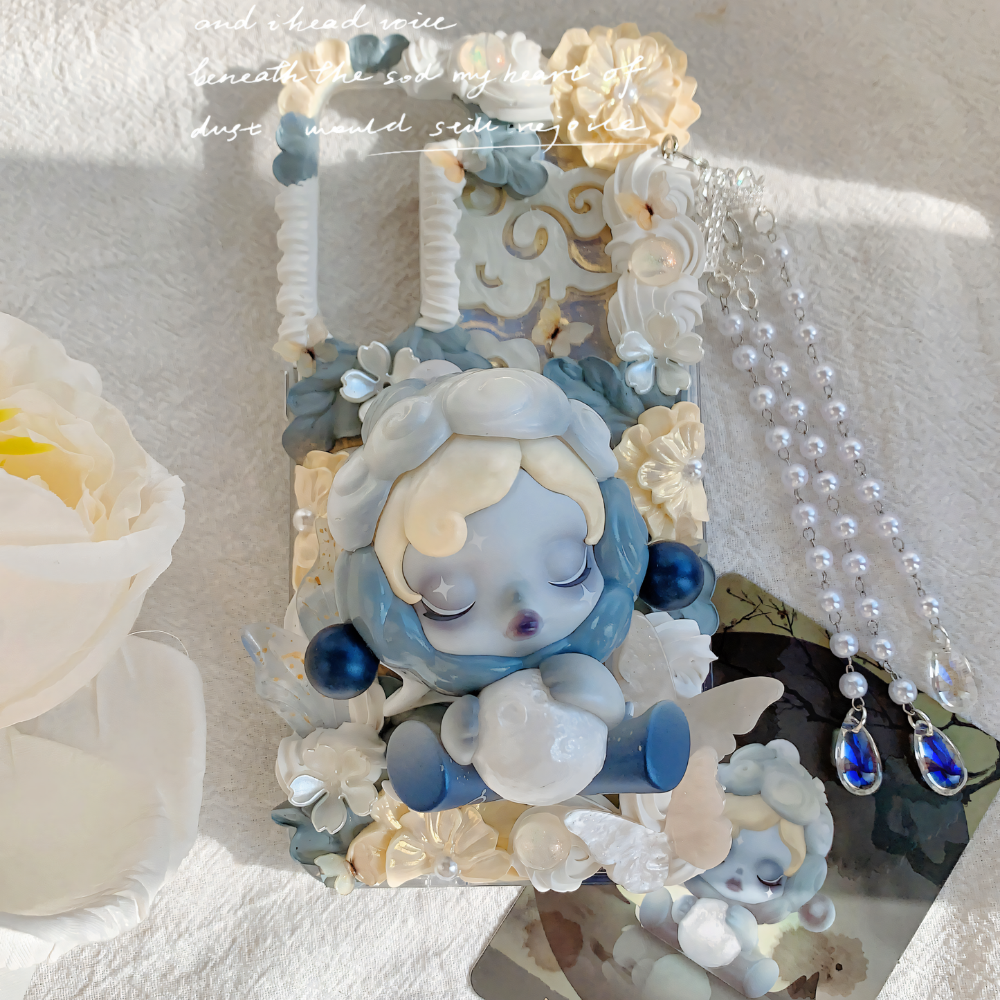 MPLANET Season Decoden Phone Case, Made-to-order Protective Cover, Handmade Cream Gel Project