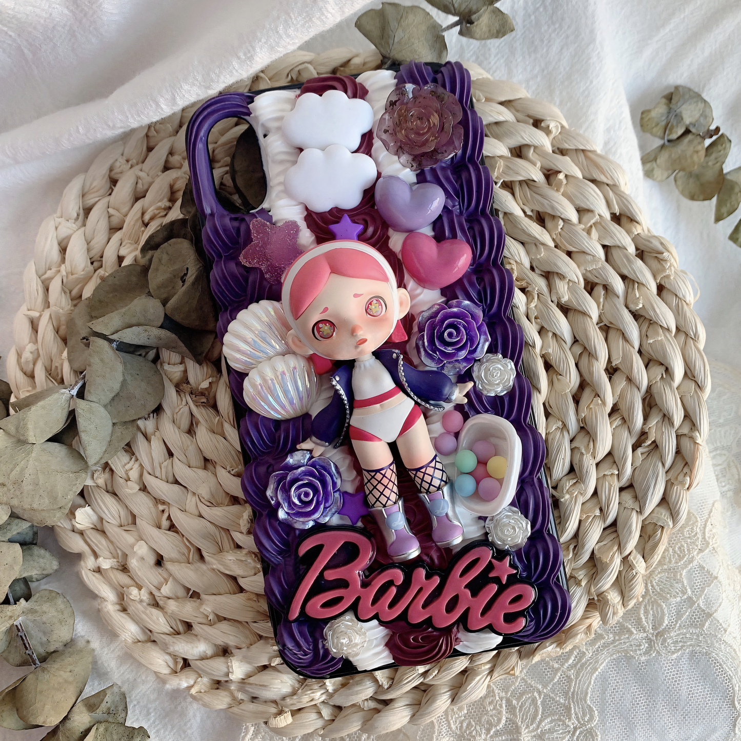 MPLANET Fruit Series Decoden Phone Case, Made-to-order Protective Cover, Handmade Cream Gel Project