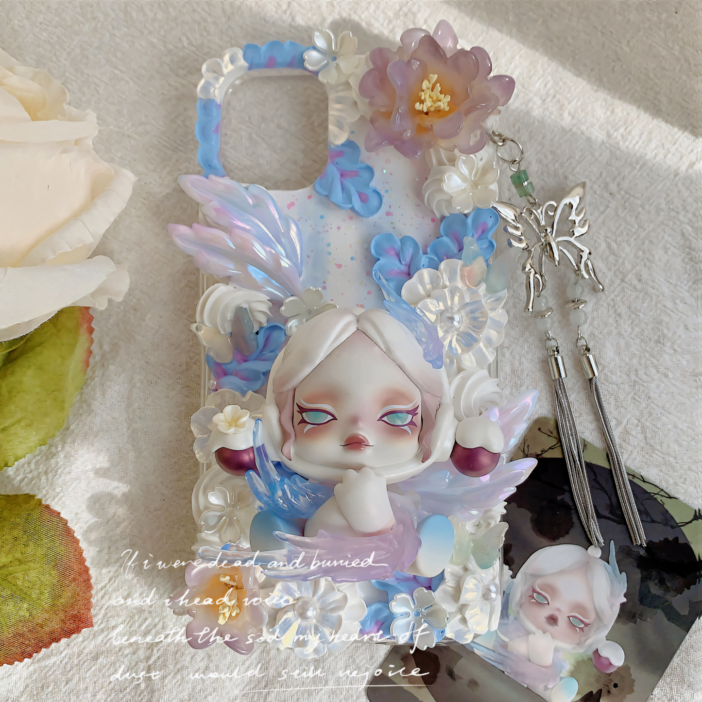 MPLANET Season Decoden Phone Case, Made-to-order Protective Cover, Handmade Cream Gel Project